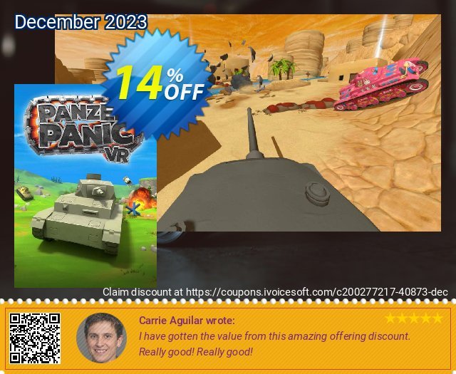 Panzer Panic VR PC discount 14% OFF, 2024 Int' Nurses Day offering sales. Panzer Panic VR PC Deal 2024 CDkeys