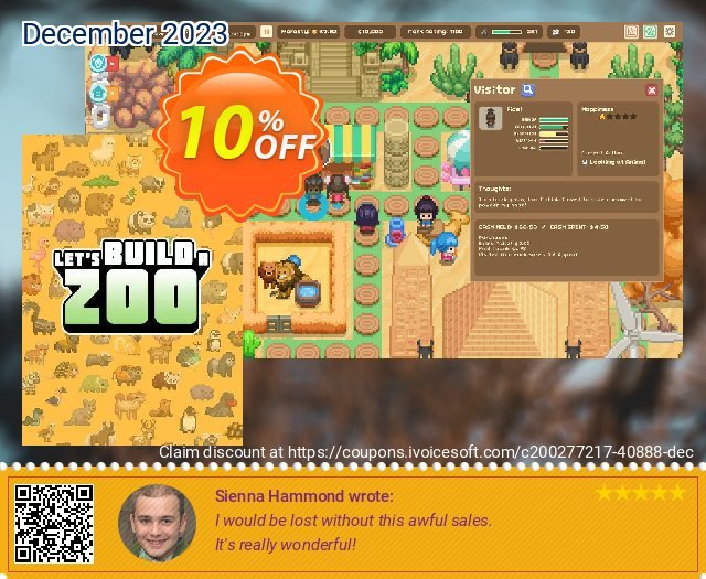 Let&#039;s Build a Zoo PC eksklusif promo Screenshot