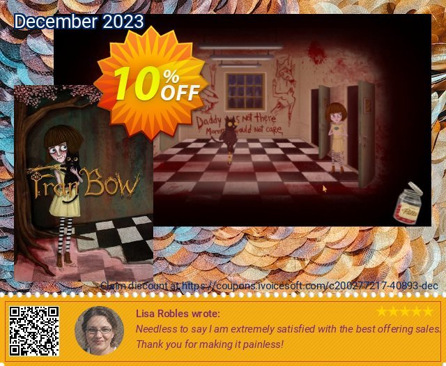 Fran Bow PC discount 10% OFF, 2024 World Ovarian Cancer Day discounts. Fran Bow PC Deal 2024 CDkeys