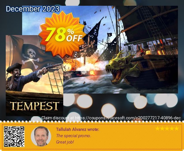 Tempest: Pirate Action RPG PC teristimewa kode voucher Screenshot