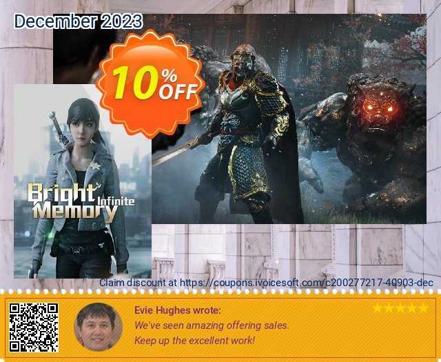 Bright Memory: Infinite PC discount 10% OFF, 2024 World Ovarian Cancer Day promo. Bright Memory: Infinite PC Deal 2024 CDkeys