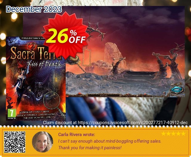Sacra Terra: Kiss of Death Collector&#039;s Edition PC 令人震惊的 产品销售 软件截图