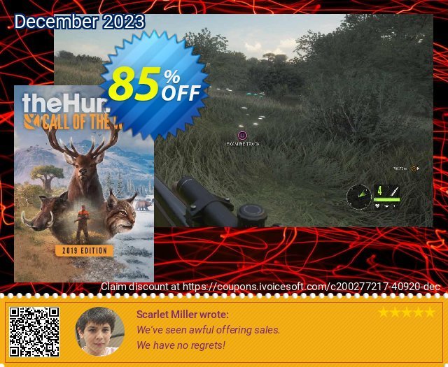 The Hunter Call of the Wild 2019 Edition PC eksklusif voucher promo Screenshot