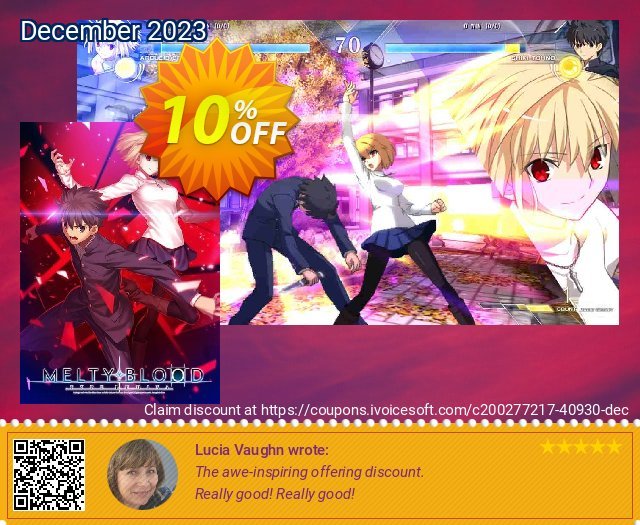 Melty Blood: Type Lumina PC discount 10% OFF, 2024 Labour Day offering sales. Melty Blood: Type Lumina PC Deal 2024 CDkeys