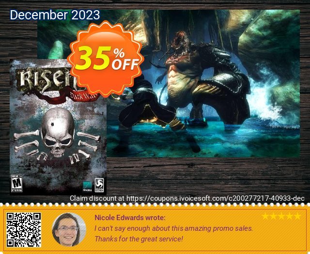 Risen 2: Dark Waters PC wunderschön Außendienst-Promotions Bildschirmfoto