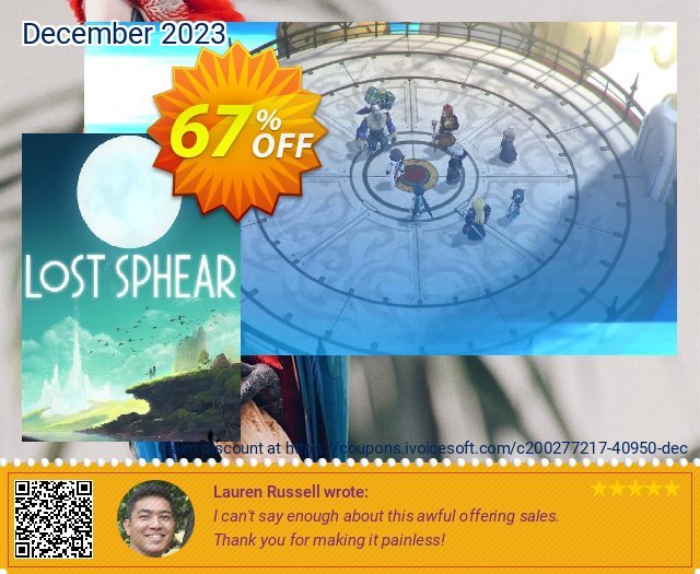Lost Sphear Collector&#039;s Edition PC klasse Außendienst-Promotions Bildschirmfoto