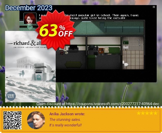 Richard & Alice PC verblüffend Verkaufsförderung Bildschirmfoto
