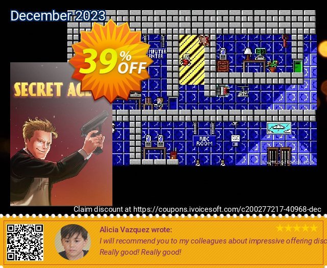 Secret Agent PC verwunderlich Preisnachlass Bildschirmfoto