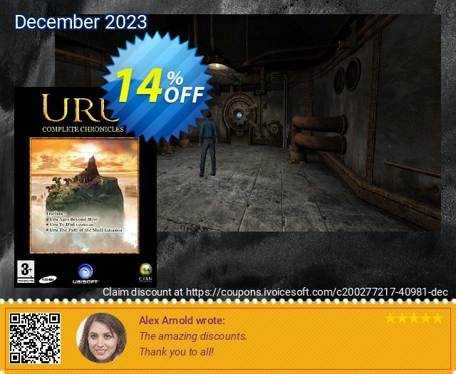 URU: Complete Chronicles PC exklusiv Verkaufsförderung Bildschirmfoto