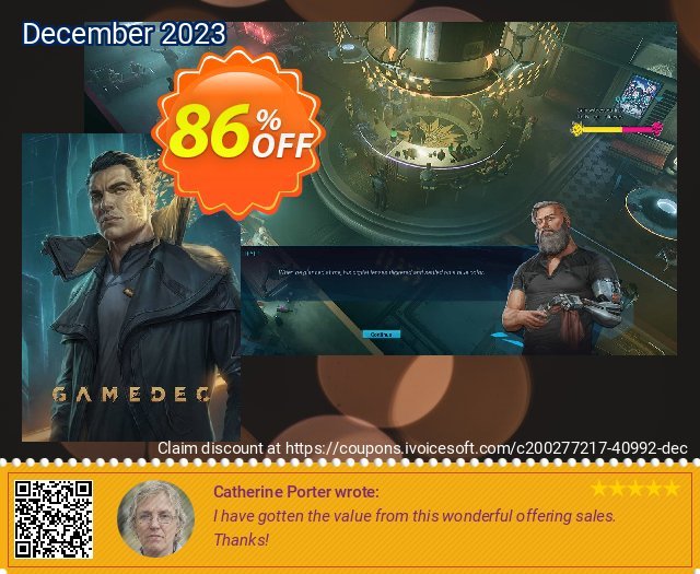 Gamedec PC atemberaubend Angebote Bildschirmfoto