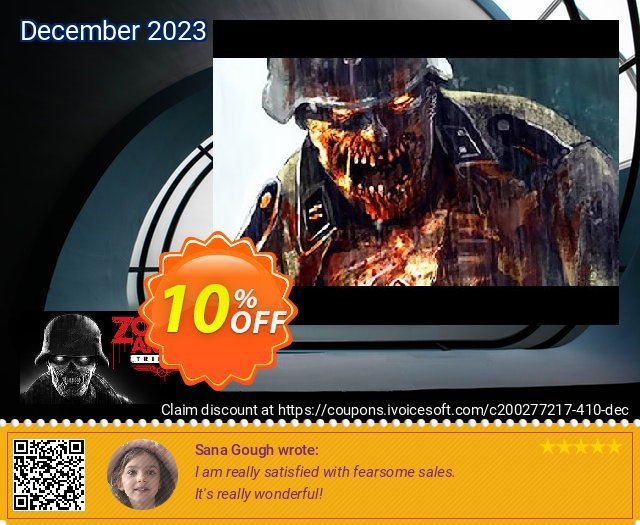 Zombie Army Trilogy PC luar biasa promo Screenshot