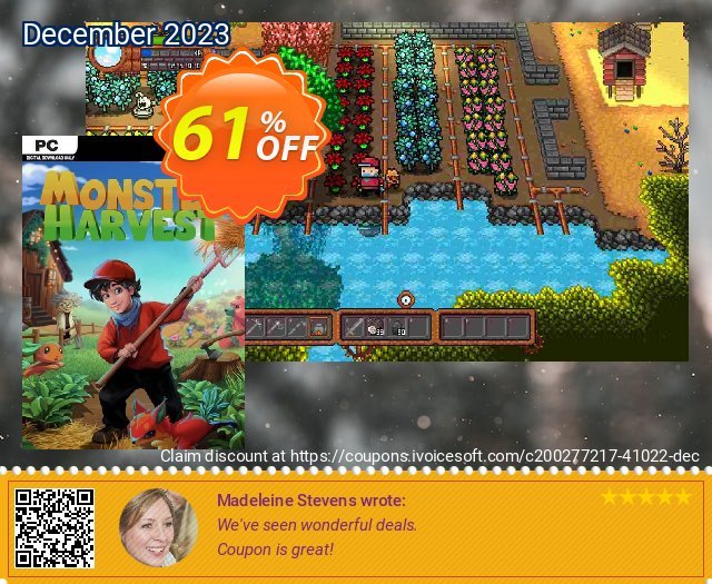 Monster Harvest PC wunderbar Sale Aktionen Bildschirmfoto