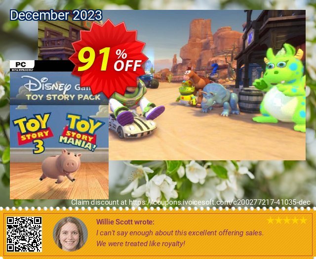 Disney Toy Story Pack PC mengagetkan kupon Screenshot