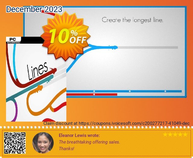 Lines PC erstaunlich Verkaufsförderung Bildschirmfoto