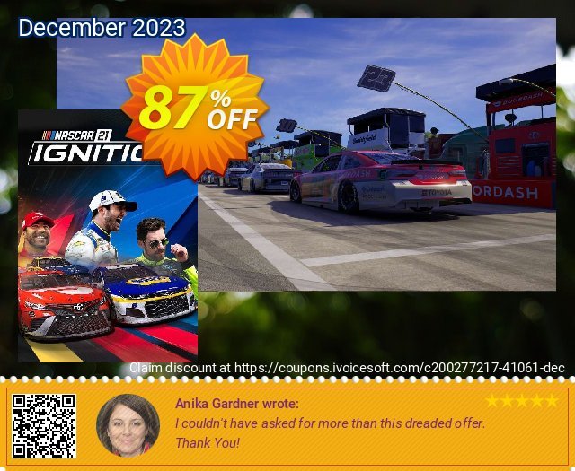 NASCAR 21: Ignition PC 惊人的 产品销售 软件截图