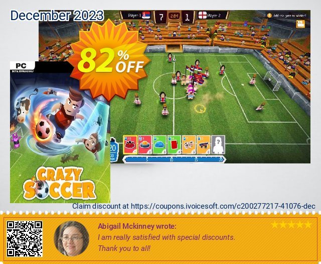 Crazy Soccer: Football Stars PC terbatas promosi Screenshot