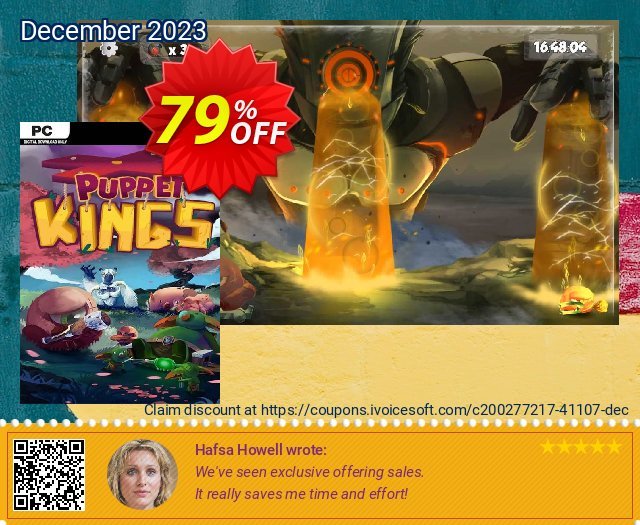 Puppet Kings PC 令人惊奇的 产品销售 软件截图
