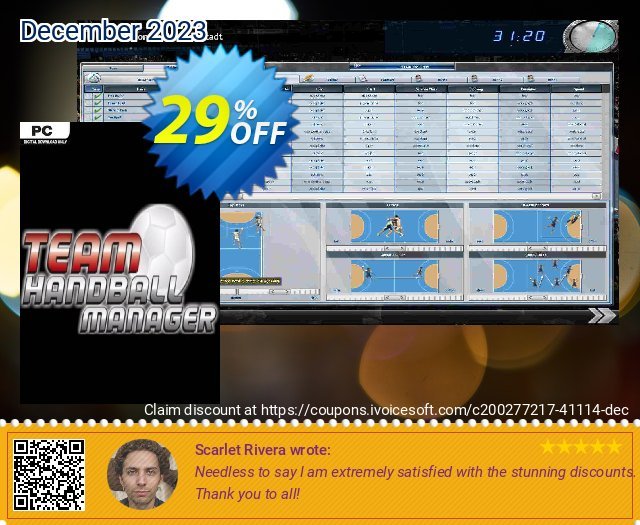 Handball Manager - TEAM PC großartig Diskont Bildschirmfoto