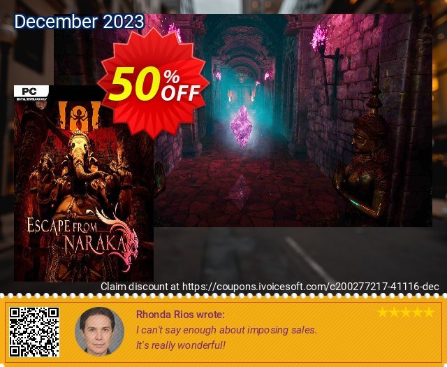 Escape from Naraka PC discount 50% OFF, 2024 Mother Day offering sales. Escape from Naraka PC Deal 2024 CDkeys