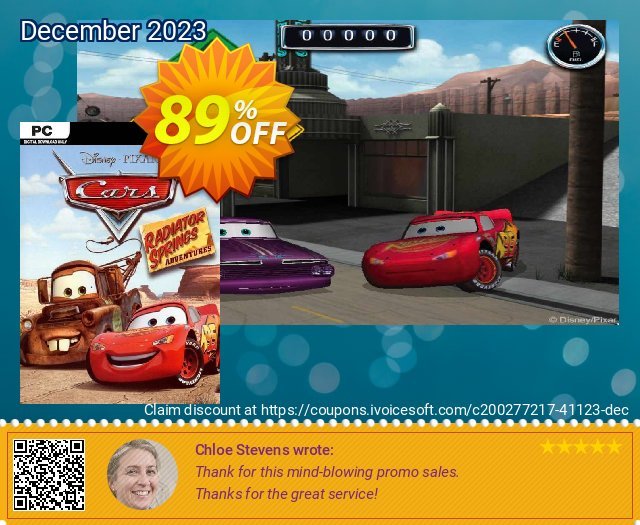 Disney•Pixar Cars: Radiator Springs Adventures PC 令人震惊的 销售 软件截图