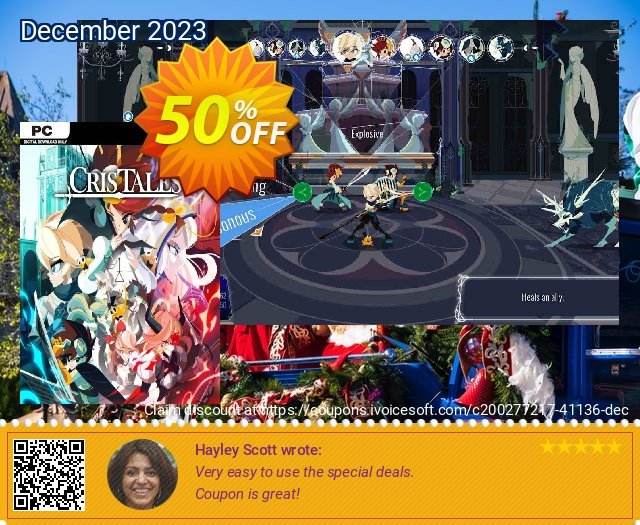 Cris Tales PC exklusiv Außendienst-Promotions Bildschirmfoto