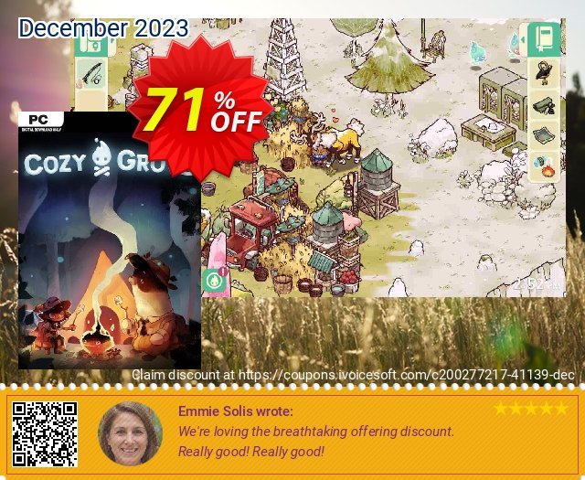 Cozy Grove PC discount 71% OFF, 2024 African Liberation Day offering sales. Cozy Grove PC Deal 2024 CDkeys