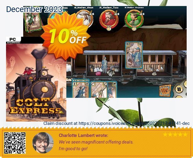 Colt Express PC discount 10% OFF, 2024 Mother Day promotions. Colt Express PC Deal 2024 CDkeys
