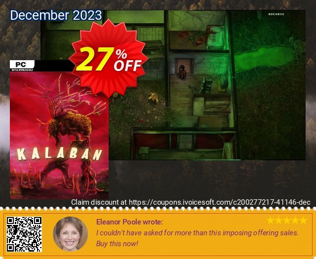 Kalaban PC discount 27% OFF, 2024 Mother Day offering discount. Kalaban PC Deal 2024 CDkeys