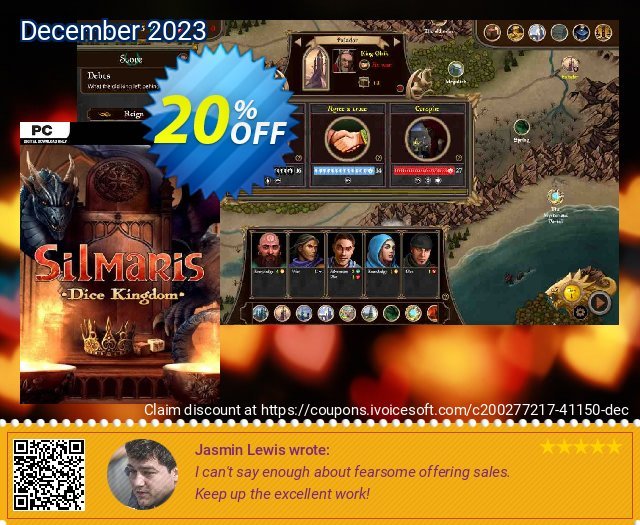 Silmaris: Dice Kingdom PC 素晴らしい アド スクリーンショット