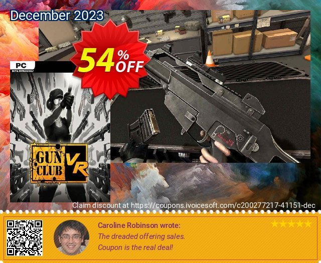Gun Club VR PC discount 54% OFF, 2024 Mother Day offering sales. Gun Club VR PC Deal 2024 CDkeys