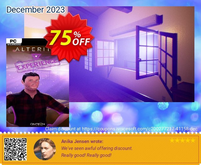 Alterity Experience PC discount 75% OFF, 2024 Int' Nurses Day offering sales. Alterity Experience PC Deal 2024 CDkeys