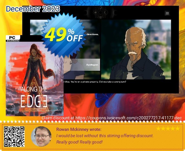 Along the Edge PC wunderbar Ermäßigungen Bildschirmfoto