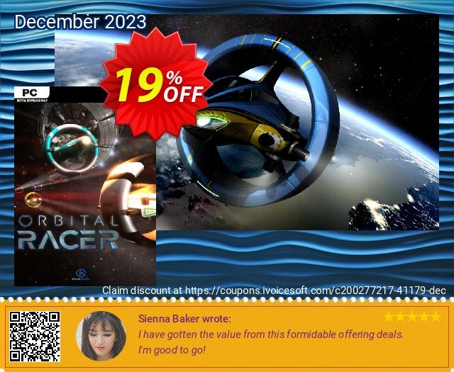 Orbital Racer PC discount 19% OFF, 2024 World Backup Day offering sales. Orbital Racer PC Deal 2024 CDkeys
