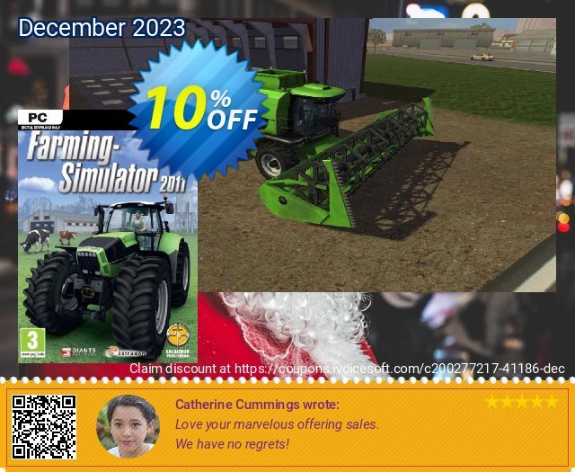 Farming Simulator 2011 PC baik sekali kode voucher Screenshot