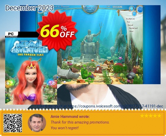 Mermaid Adventures: The Frozen Time PC impresif voucher promo Screenshot