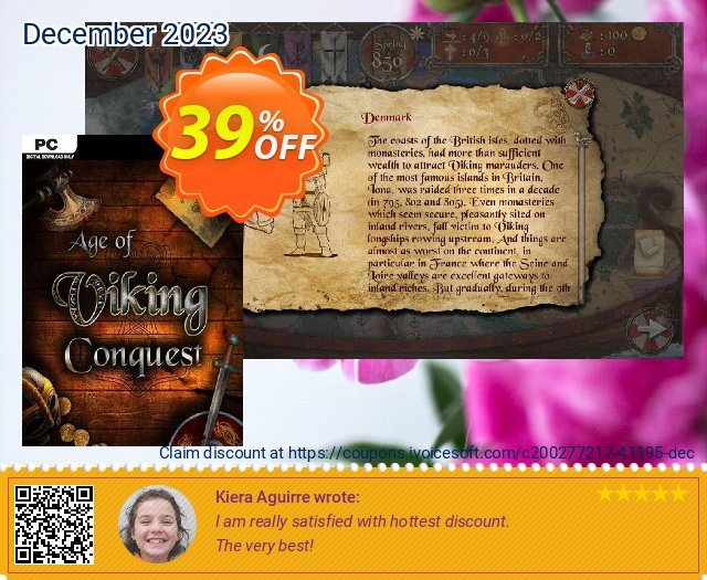 Age of Viking Conquest PC discount 39% OFF, 2024 Mother's Day offering sales. Age of Viking Conquest PC Deal 2024 CDkeys