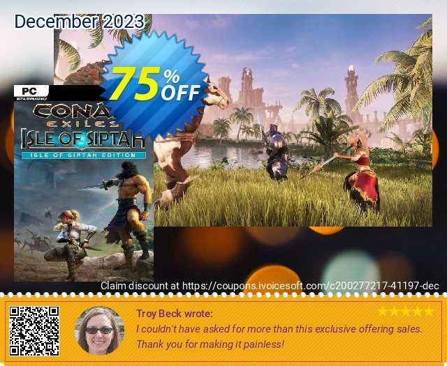 Conan Exiles - Isle of Siptah Edition PC discount 75% OFF, 2024 Easter Day offering sales. Conan Exiles - Isle of Siptah Edition PC Deal 2024 CDkeys