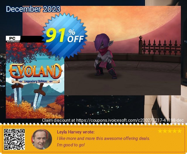 Evoland Legendary Edition PC exklusiv Nachlass Bildschirmfoto