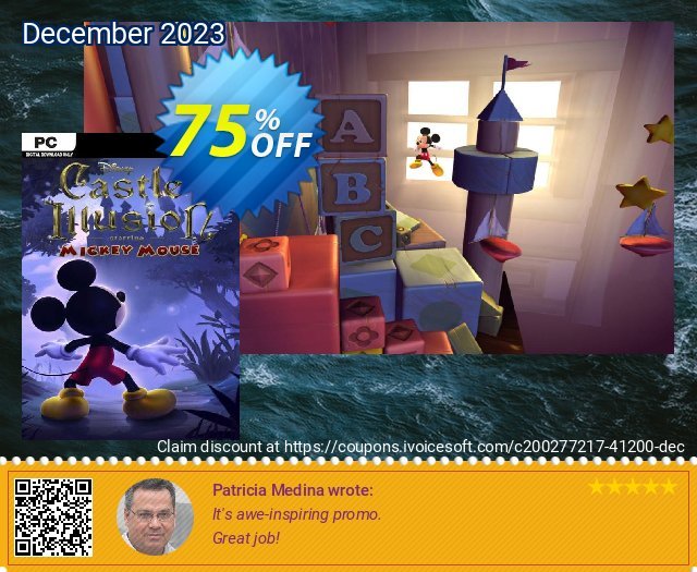 Castle of Illusion PC discount 75% OFF, 2024 World Heritage Day sales. Castle of Illusion PC Deal 2024 CDkeys