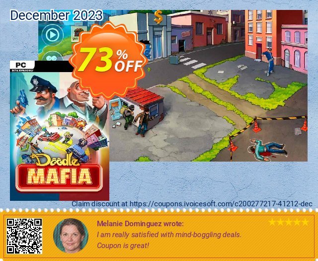 Get 35% OFF Doodle Mafia PC offering sales