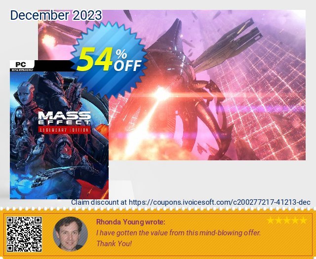 Mass Effect Legendary Edition PC (Steam) verblüffend Preisnachlässe Bildschirmfoto