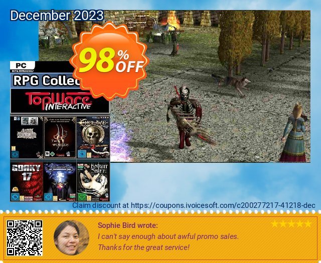 TopWare RPG Collection PC 令人恐惧的 销售折让 软件截图