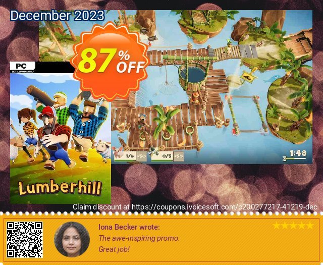 Lumberhill PC tidak masuk akal kode voucher Screenshot
