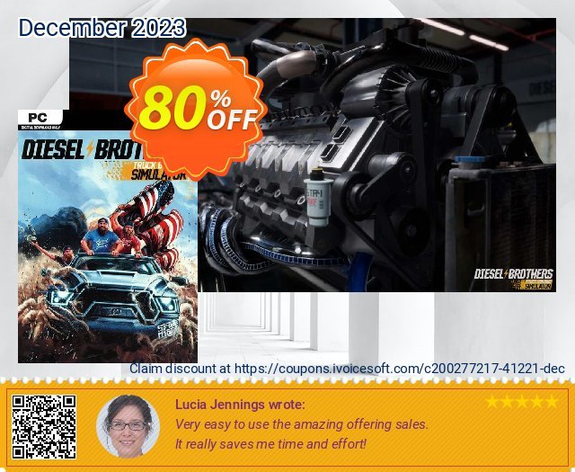 Diesel Brothers: Truck Building Simulator PC discount 80% OFF, 2024 April Fools' Day offer. Diesel Brothers: Truck Building Simulator PC Deal 2024 CDkeys