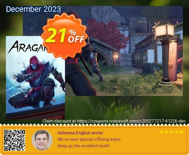 Aragami 2 PC menakuntukan voucher promo Screenshot