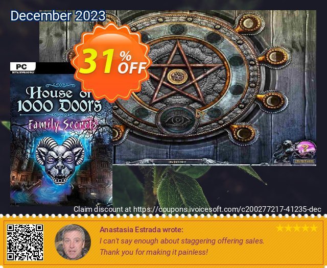 House of 1000 Doors: Family Secrets PC discount 31% OFF, 2024 World Heritage Day offering sales. House of 1000 Doors: Family Secrets PC Deal 2024 CDkeys