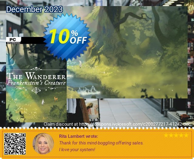 The Wanderer: Frankensteins Creature PC 令人震惊的 销售折让 软件截图