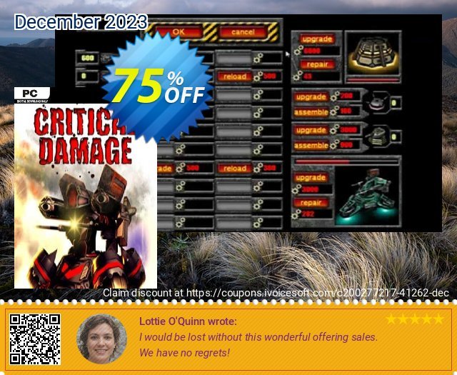 Critical Damage PC discount 75% OFF, 2024 Memorial Day offering deals. Critical Damage PC Deal 2024 CDkeys