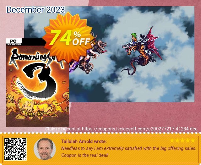 Romancing SaGa 3 PC discount 74% OFF, 2024 Spring promo. Romancing SaGa 3 PC Deal 2024 CDkeys