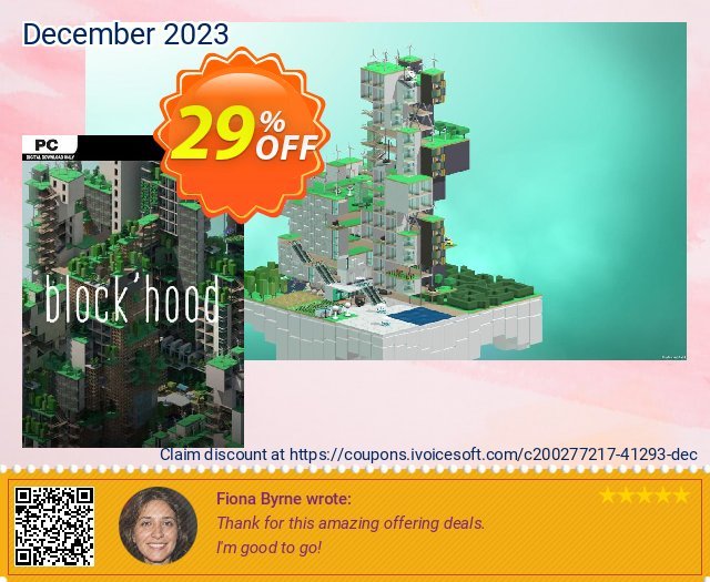 Block&#039;hood PC uneingeschränkt Förderung Bildschirmfoto